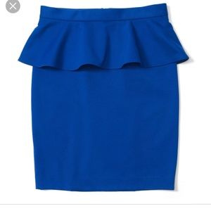 NWT Club Monaco Kate Peplum Skirt Size 6